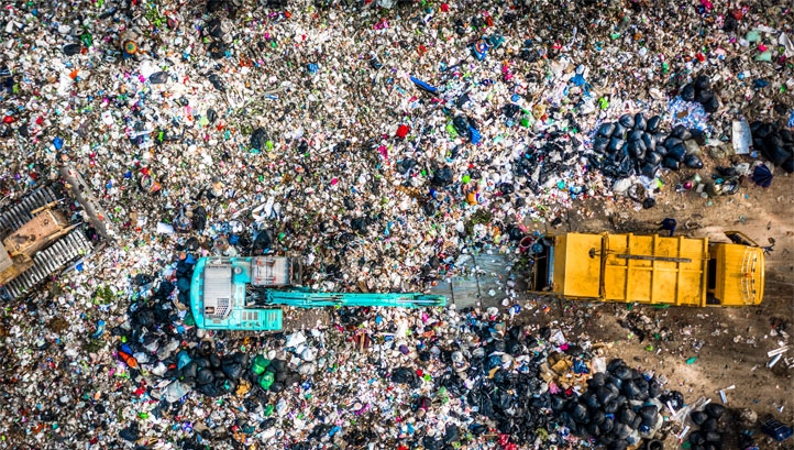 How much waste does the UK produce? And how much is recycled?
